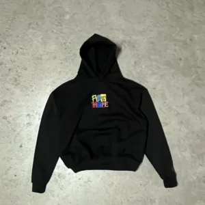 BLACK HOODIE ¨FLOW HYPE LYRICS¨ WINTER DROP 2024